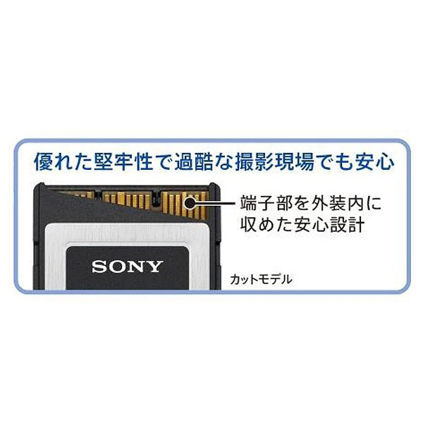 ソニー XQDメモリーカード 256GB/128GB /カードリーダー-