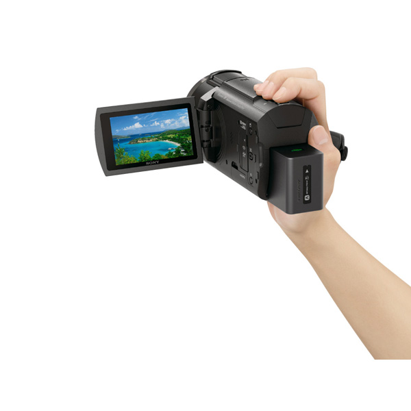 ソニー   4K   ビデオカメラ   Handycam   FDR-AX45(2018年モデル)   ブラック   内蔵メモリー64GB   光学ズ - 3