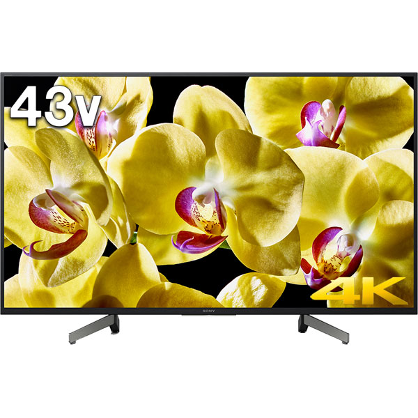 KJ-43X8000G 液晶テレビ BRAVIA(ブラビア)【43V型】【4K対応】｜の通販