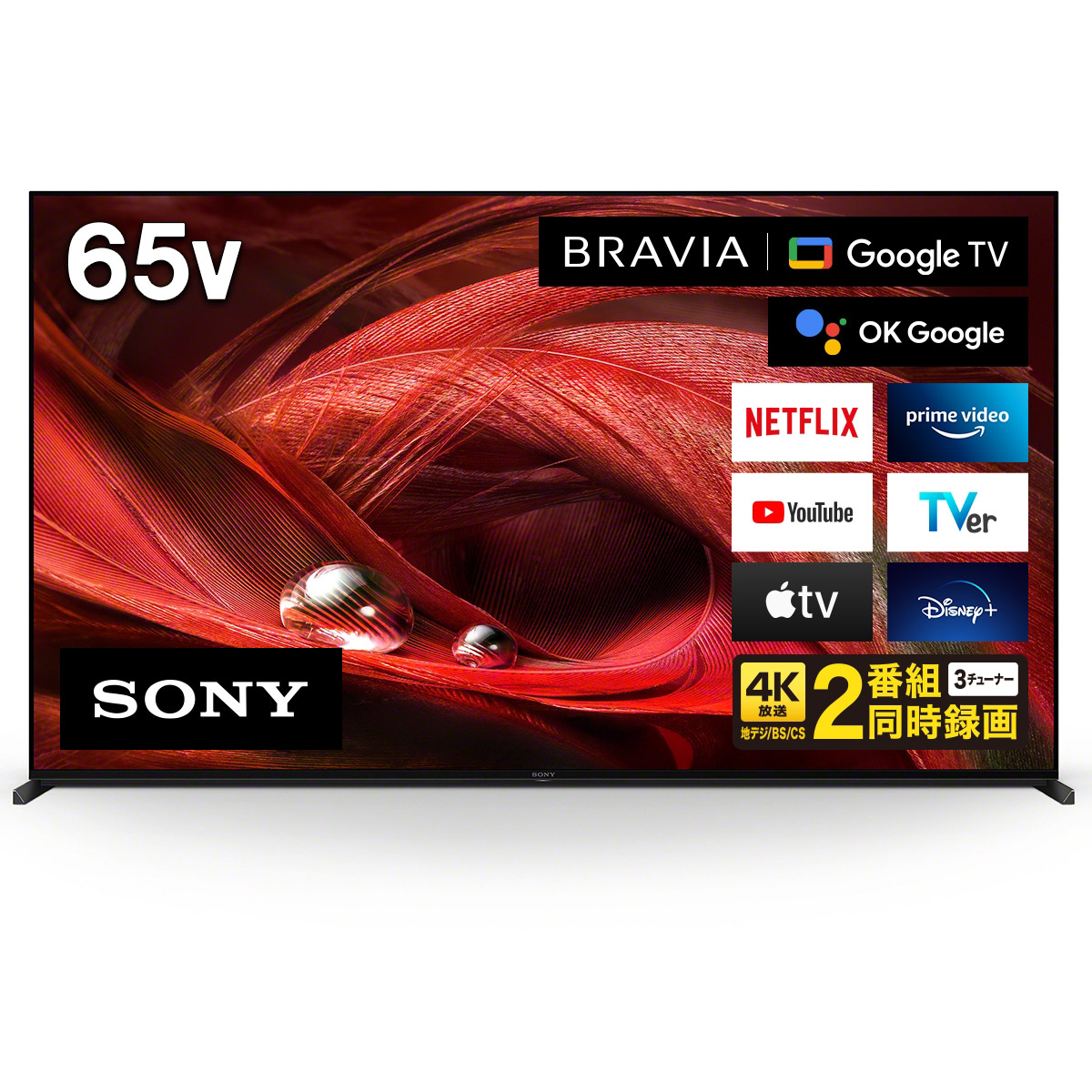 2022年製】SONY BRAVIA 4K液晶テレビ 65インチ - テレビ/映像機器