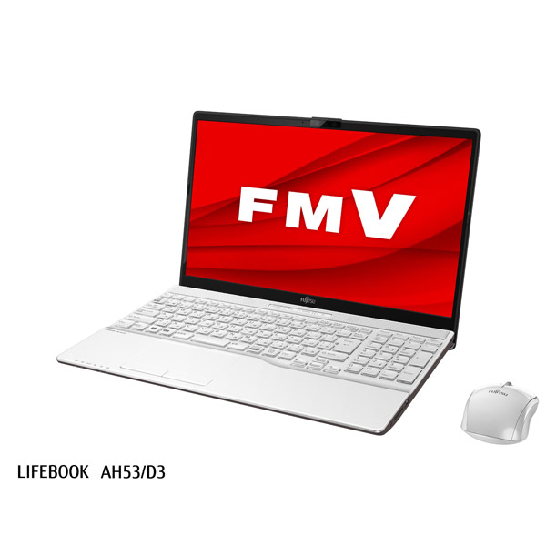 ノートPC FMV LIFEBOOK AH53/D3 FMVA53D3W プレミアムホワイト [Core ...