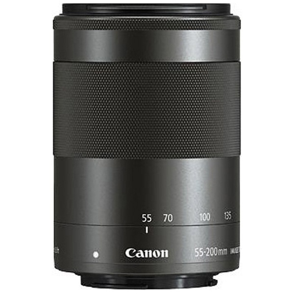 Canon  EF-M 55-200mm ブラック レンズフード、フィルター付き