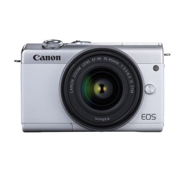 新品 Canon EOS M100 レンズキット ホワイト 16GB SD付