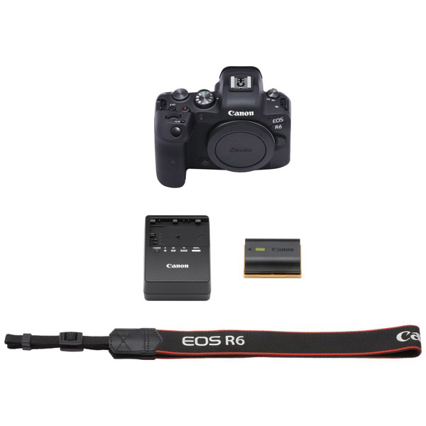 EOS R6 ミラーレス一眼カメラ ブラック EOSR6 ［ボディ単体］｜の通販