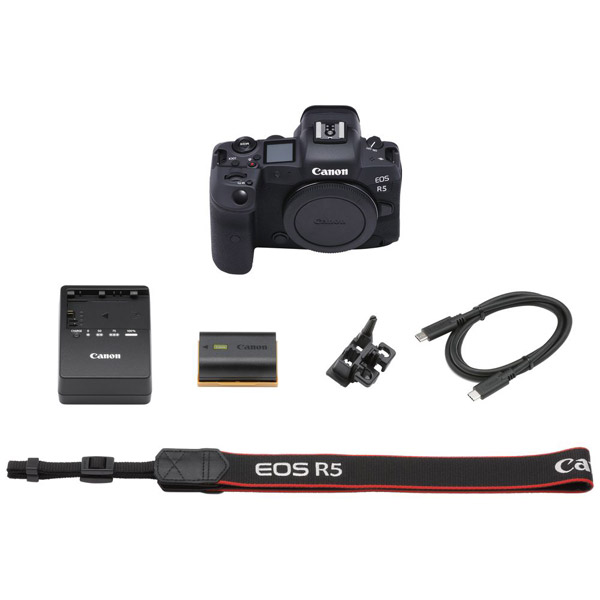 EOS R5 ミラーレス一眼カメラ ブラック EOSR5 ［ボディ単体］ 【864】