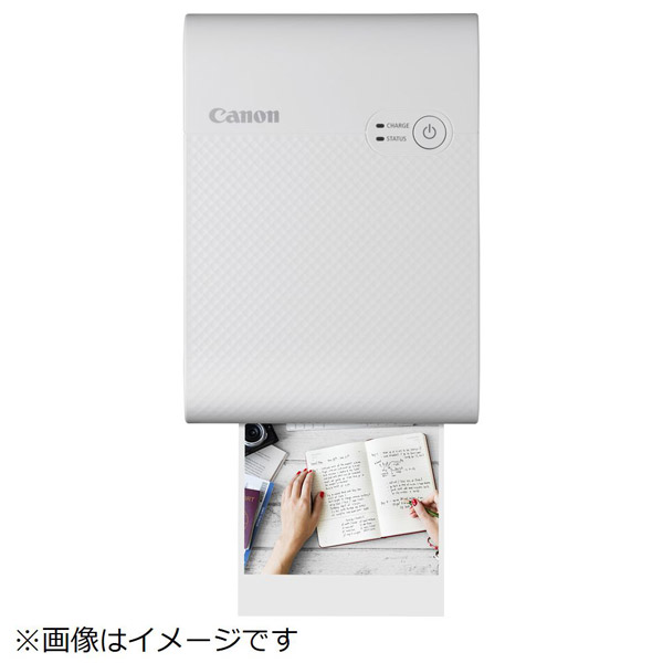 Canon スマートフォン用プリンター SELPHY SQUARE QX10 ピンク(高耐久 シール紙 コンパクト) - 2