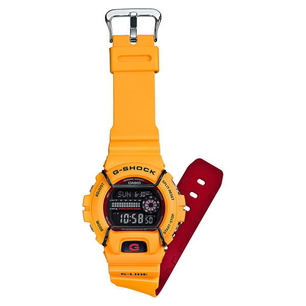 未使用級美品レアカラー】G-SHOCK G-LIDE GLS-6900イエロー