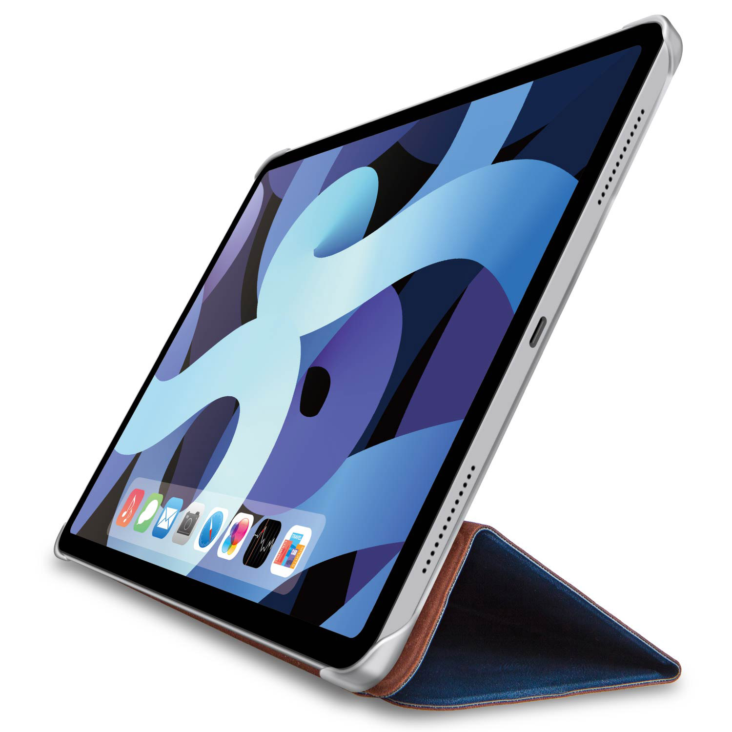 Apple iPad air 16G wifi  純正フルカバー革製ケース