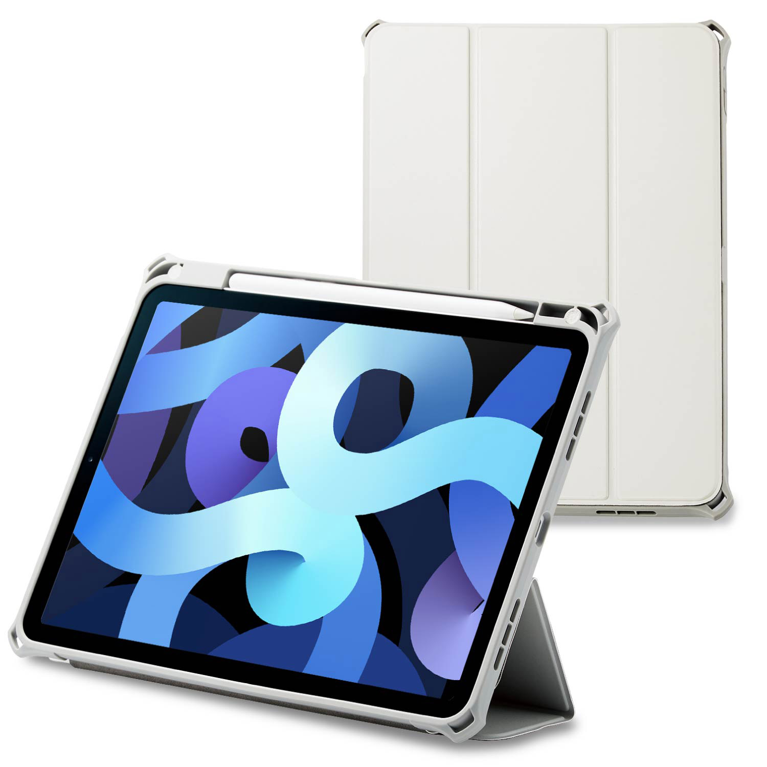 10.9インチ iPad Air（第4世代）用 フラップケース ZEROSHOCK スリープ