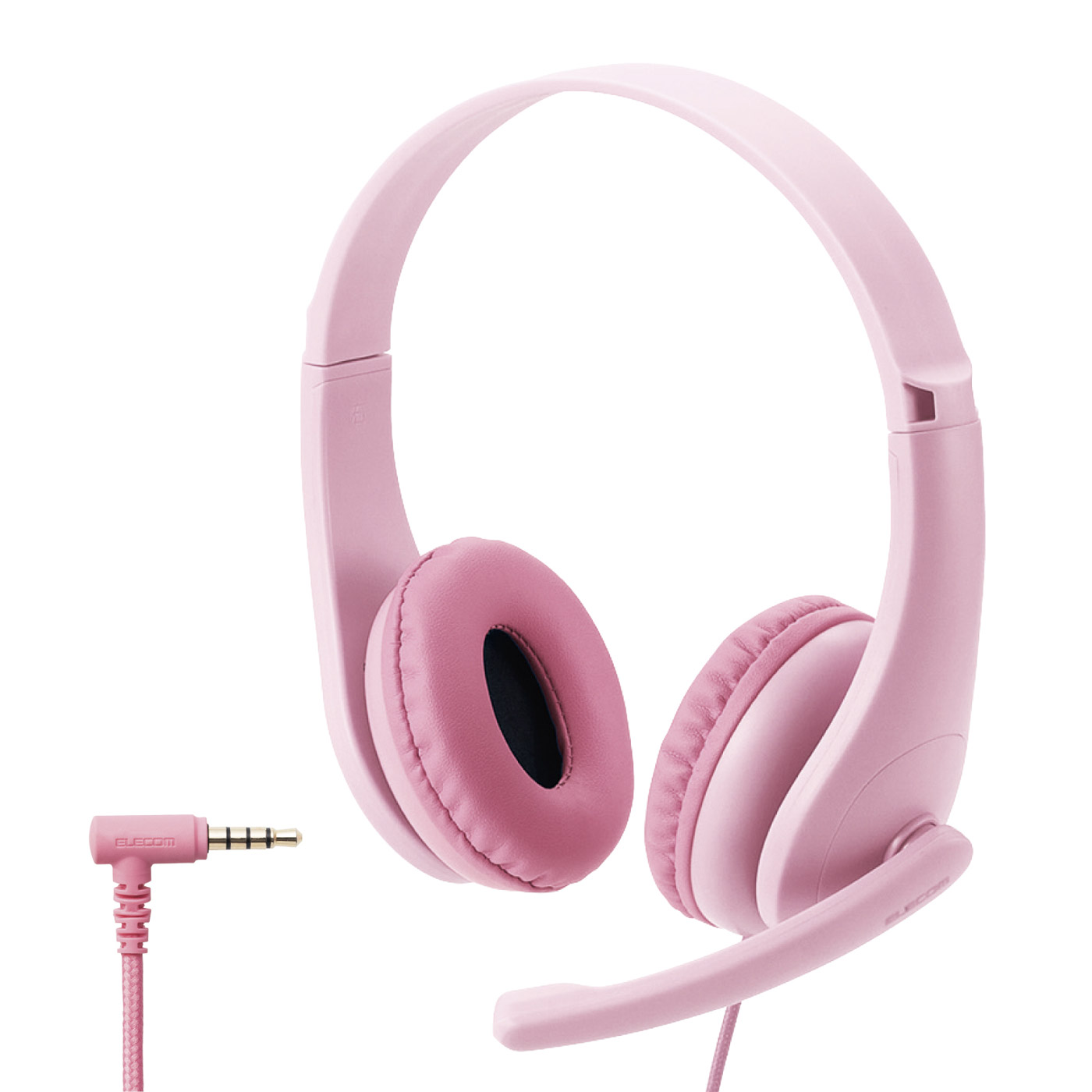 ヘッドセット こども専用 ピンク HS-KD01TPN ［φ3.5mmミニプラグ /両耳