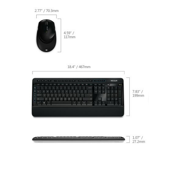 PP3-00028 キーボード・マウス Wireless Desktop 3050 [USB /ワイヤレス]