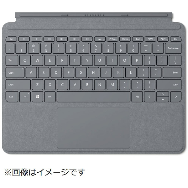 【純正】 【純正】 Surface Go用　Surface Go Signature タイプカバー KCS-00019 プラチナ