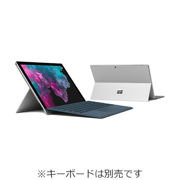 Windowsタブレット Surface Pro 6（サーフェスプロ6） シルバー KJU