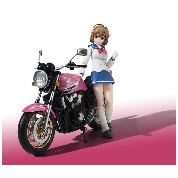 S.H.Figuarts ばくおん！！ 佐倉羽音（制服）＆CB400 SUPER FOUR｜の