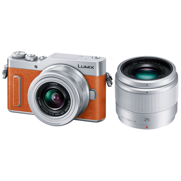 LUMIX GF10 ダブルレンズキット DC-GF10W-D オレンジ [マイクロフォーサーズ] ミラーレスカメラ