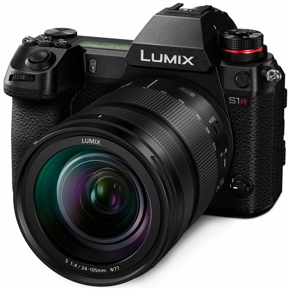 LUMIX S1R(lumixs1r) 標準ズームSレンズキット DC-S1RM-K [ライカLマウント] フルサイズミラーレスカメラ