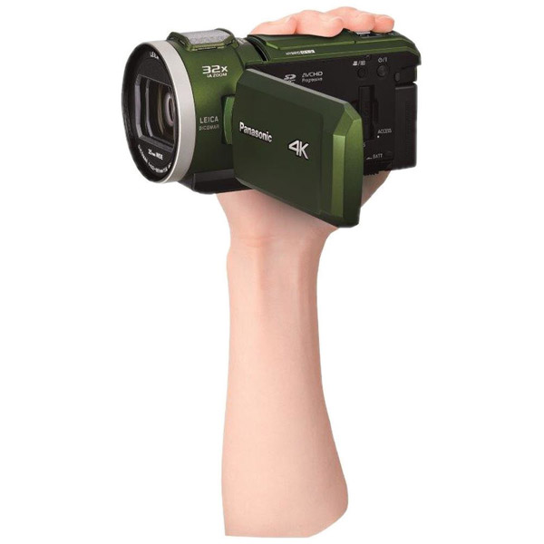 HC-VX2M-G ビデオカメラ フォレストカーキ [4K対応]