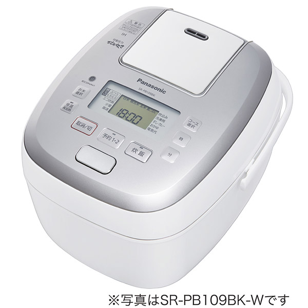 SR-PB109BK-W 炊飯器 可変圧力IHおどり炊き ホワイト｜の通販はソフマップ[sofmap]