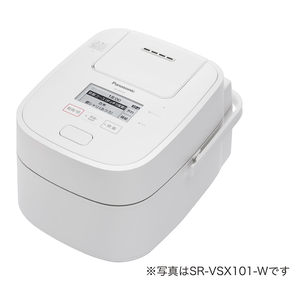 炊飯器 おどり炊き ホワイト SR-VSX181-W ［1升 /圧力IH］｜の通販は ...