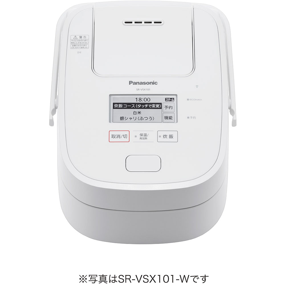 炊飯器 おどり炊き ホワイト SR-VSX181-W ［1升 /圧力IH］｜の通販は ...