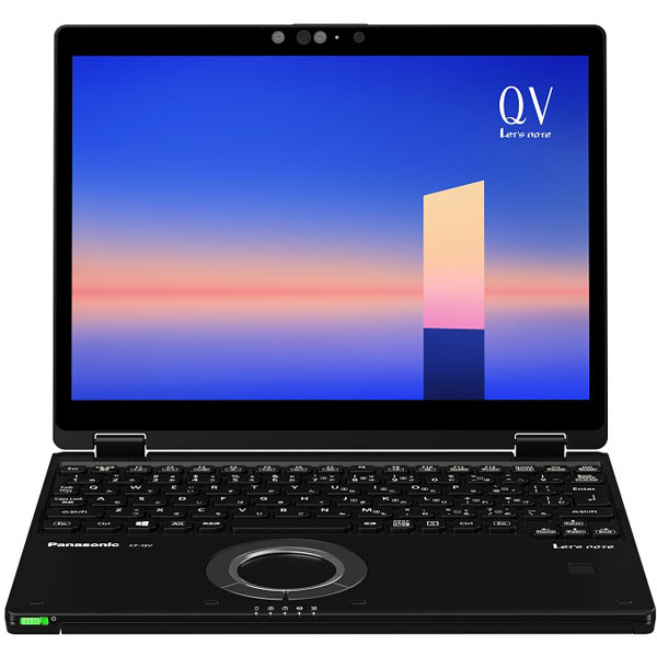ノートパソコン Let's note（レッツノート） QVシリーズ(LTE) ブラック