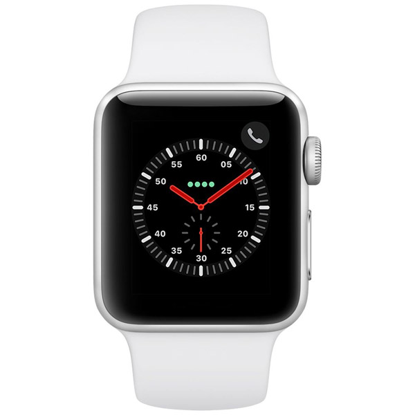 Apple Watch Series 3（GPS + Cellularモデル）- 38mmシルバー ...