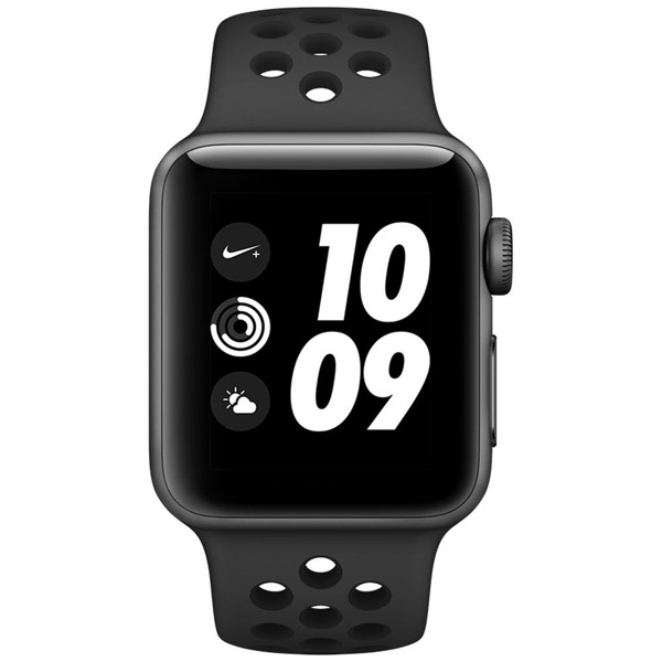 Apple Watch Nike+ Series 3（GPSモデル）- 38mmスペースグレイ