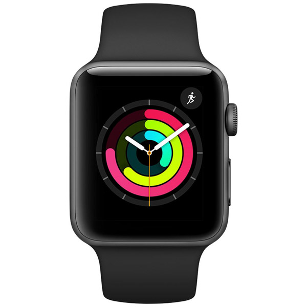 Apple Watch Series 3（GPSモデル）- 42mmスペースグレイアルミニウム