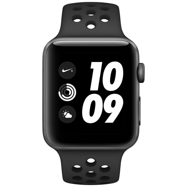 Apple Watch Nike+ Series 3（GPSモデル）- 42mmスペースグレイ