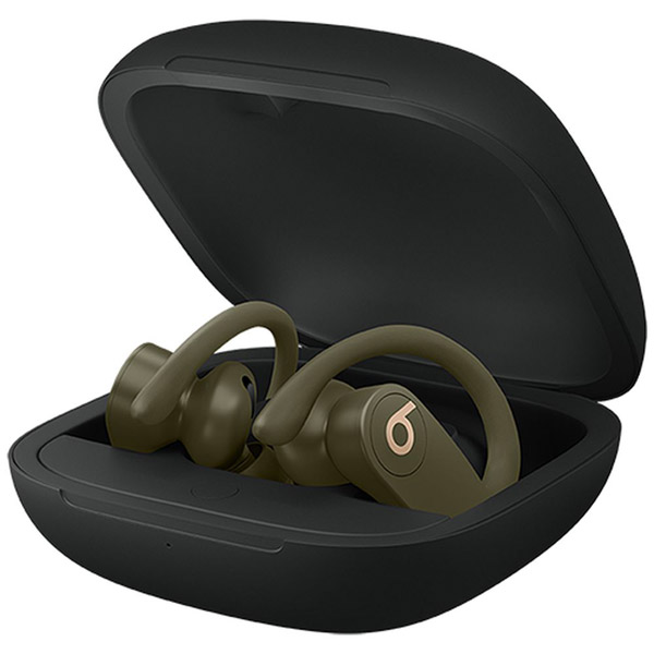 Powerbeats Pro モス MV712PA/A【耐汗耐水】【本体9時間再生】【片耳10g】【スポーツ向け】完全ワイヤレスイヤホン  耳かけカナル型 パワービーツプロ powerbeatspro