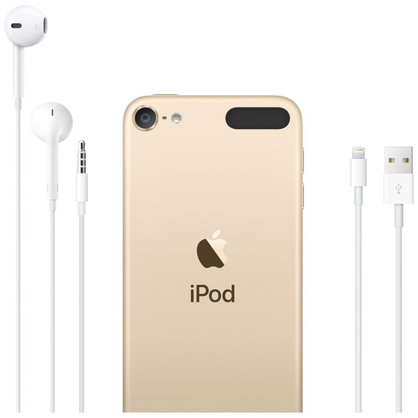 オーディオ機器 ポータブルプレーヤー iPod　touch　【第7世代　2019年モデル】　32GB　ゴールド　MVHT2J/A