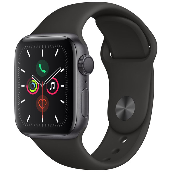 Apple Watch Series 5（GPSモデル）- 40mm スペースグレイアルミニウム