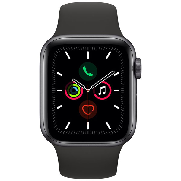 Apple Watch Series 5（GPS + Cellularモデル）- 40mm スペースグレイ ...
