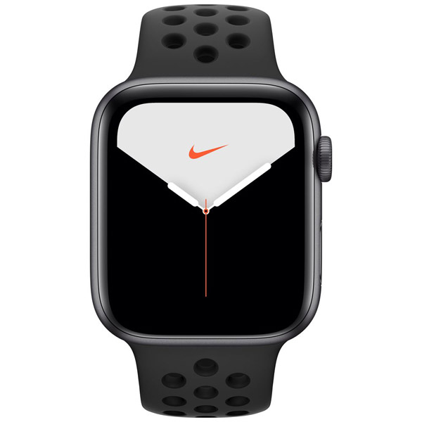 Apple Watch Nike Series 5（GPS + Cellularモデル）- 44mm  スペースグレイアルミニウムケースとNikeスポーツバンド アンスラサイト/ブラック - S/M & M/L MX3F2J/A