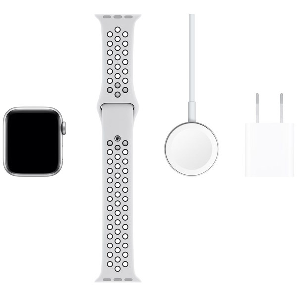 Apple Watch Nike Series 5GPSモデル  mm シルバーアルミニウム