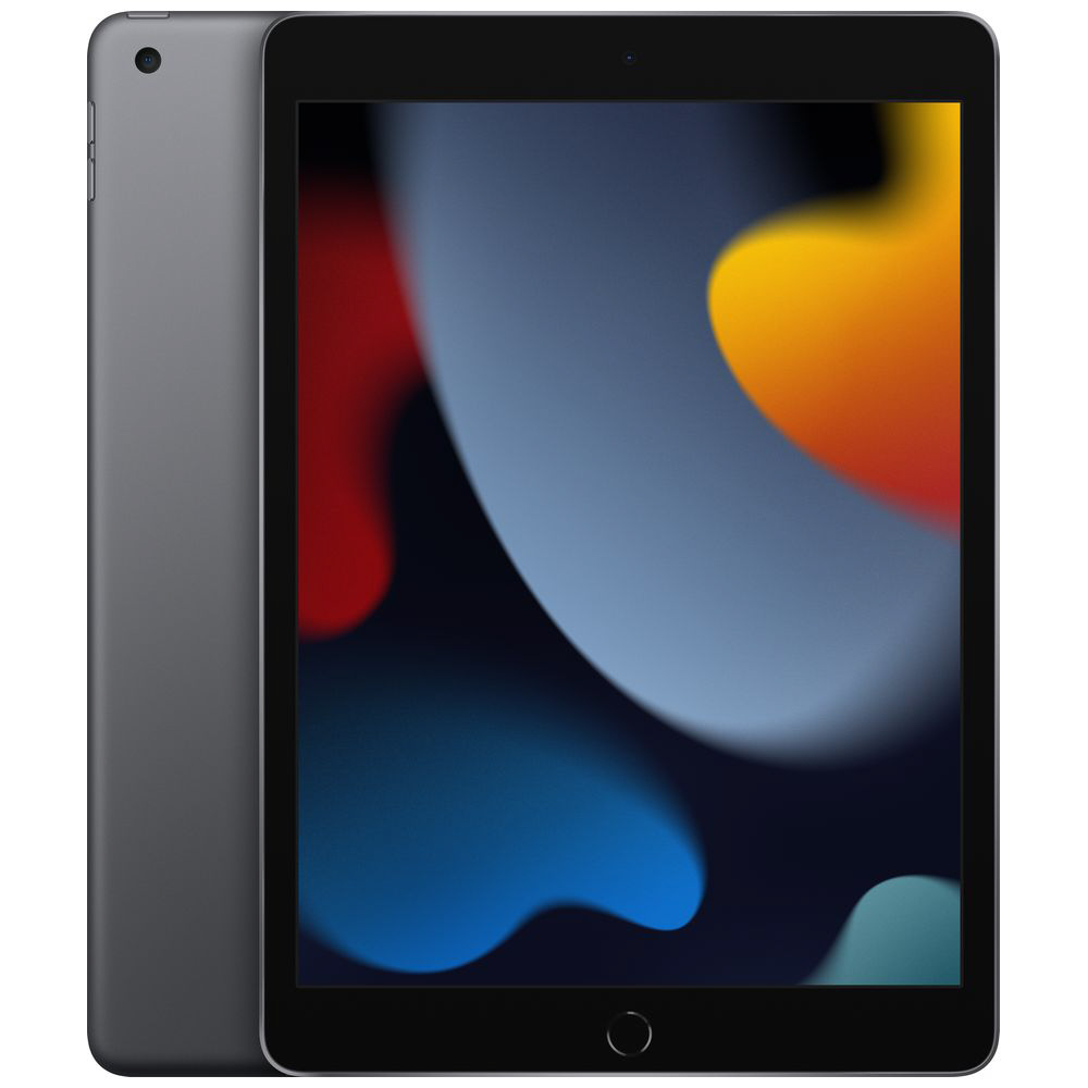 中古】iPad 第9世代 64GB スペースグレイ MK2K3J／A Wi-Fi