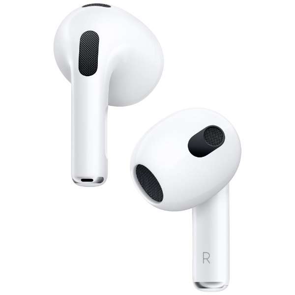 AirPods（第3世代） MME73J/A ［リモコン・マイク対応 /ワイヤレス(左右分離) /Bluetooth］