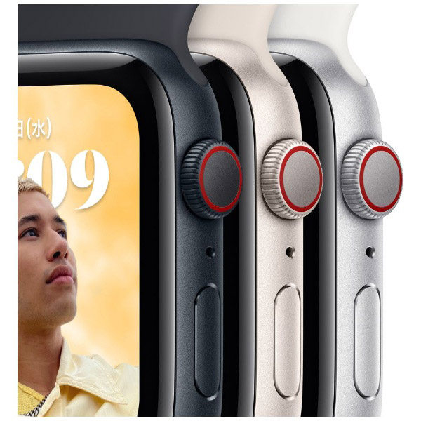 Apple Watch SE（GPS Cellularモデル）第2世代- 44mmシルバーアルミニウムケースとホワイトスポーツバンド レギュラー ｜の通販はソフマップ[sofmap]
