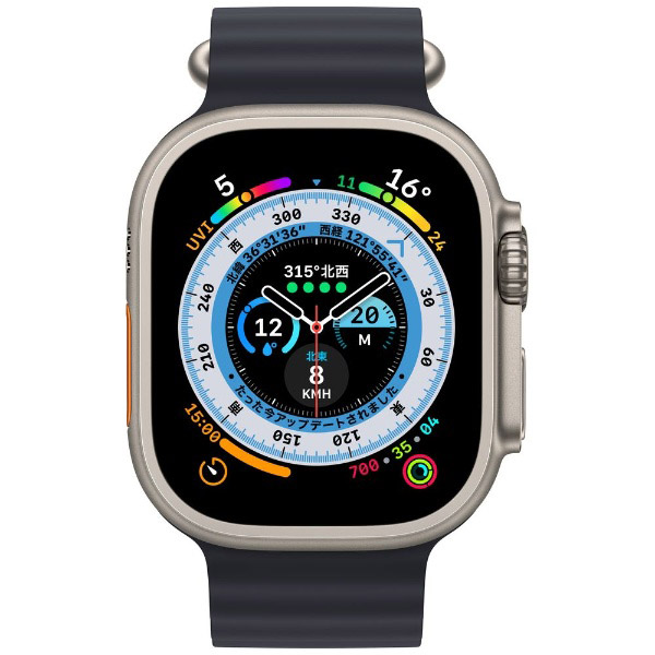 Apple Watch Ultra（GPS Cellularモデル）- 49mmチタニウムケースとミッドナイトオーシャンバンド  MQFK3J/A｜の通販はソフマップ[sofmap]