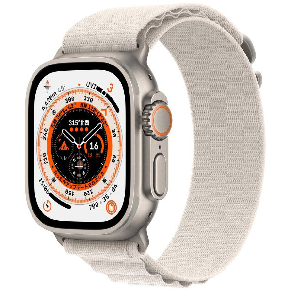 半額】 Ultra 49mm セルラー チタニウム AppleWatch MQFK3J