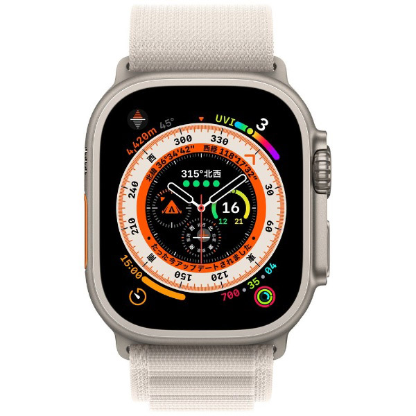 Apple Watch Ultra（GPS + Cellularモデル）- 49mmチタニウムケースと