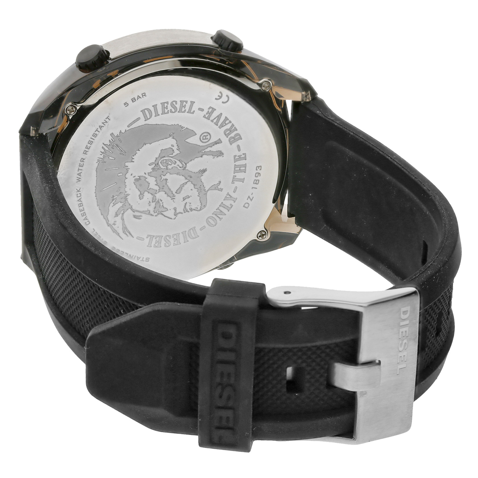 DIESEL DZ1893 腕時計 メンズ ブラック シンプル CRUSHER