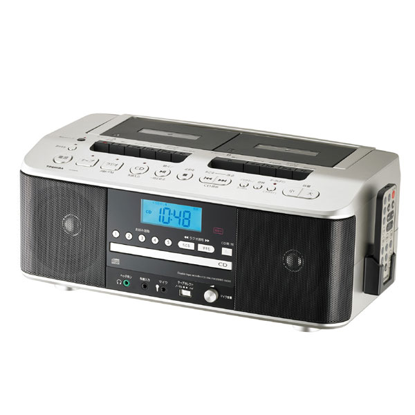 ジャンクTOSHIBA マルチ・プレーヤー CD カセット ラジオ テープ
