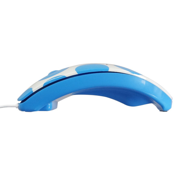 【在庫限り】 マウス mouse fit（マウスフィット） ブルー MF-01A-BL [光学式 /有線 /3ボタン /USB ] mouse fit（マウスフィット） ブルー MF-01A-BL ［光学式 /有線 /3ボタン /USB］_1
