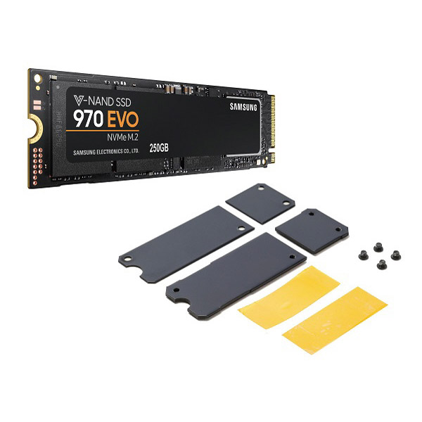 Bungalow morfin Ideel NVMe SSD 970 EVO M.2 250GB ヒートシンク付 MZ-V7E250B/HS (SSD/M.2  2280/250GB)｜の通販はソフマップ[sofmap]