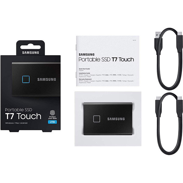 ★未開封★T7 Touch MU-PC2T0K/IT ブラック　2TBPC周辺機器