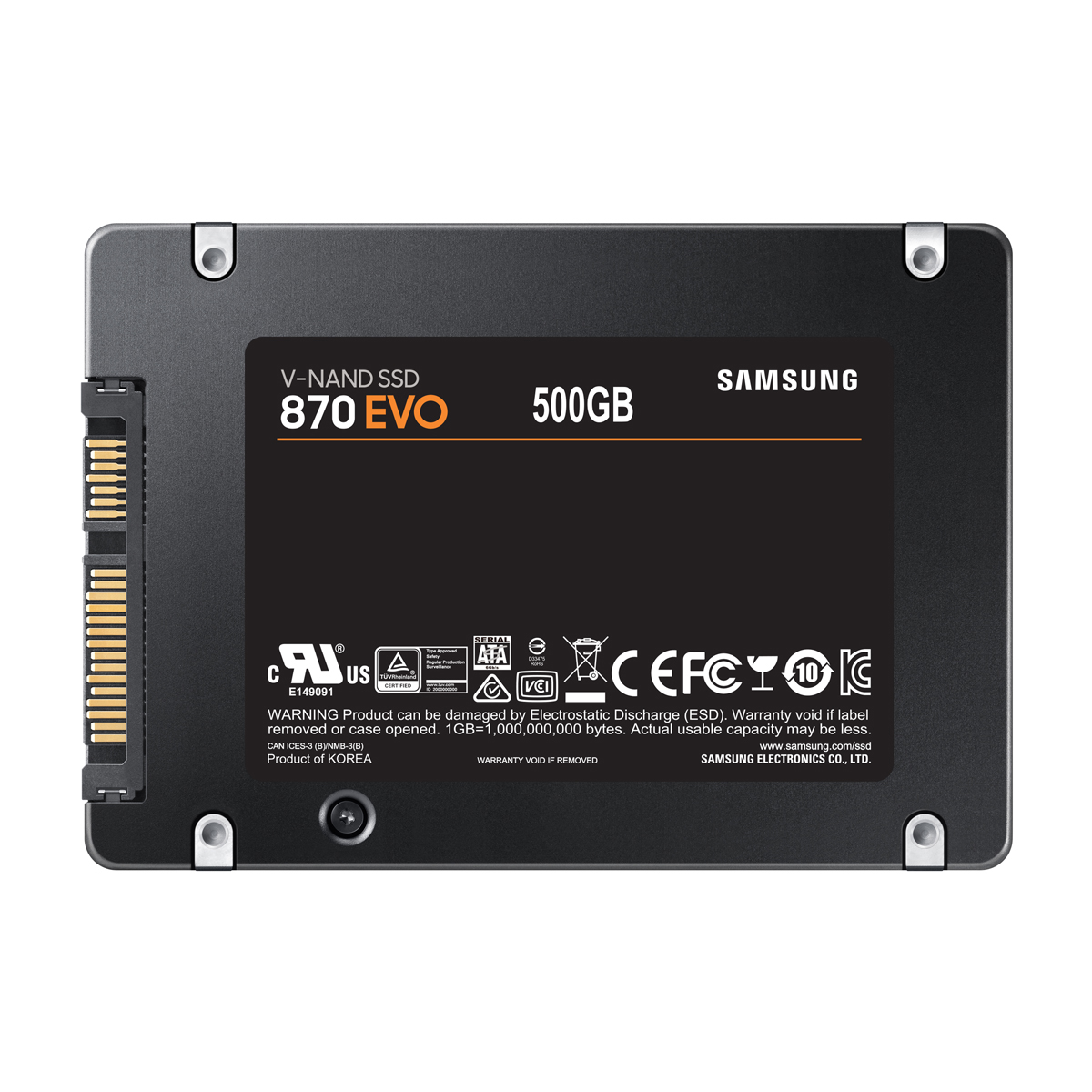 870 EVO MZ-77E500B IT [2.5インチ内蔵SSD 500GB SSD 870 EVO シリーズ 国内正規代理店品] 通販 