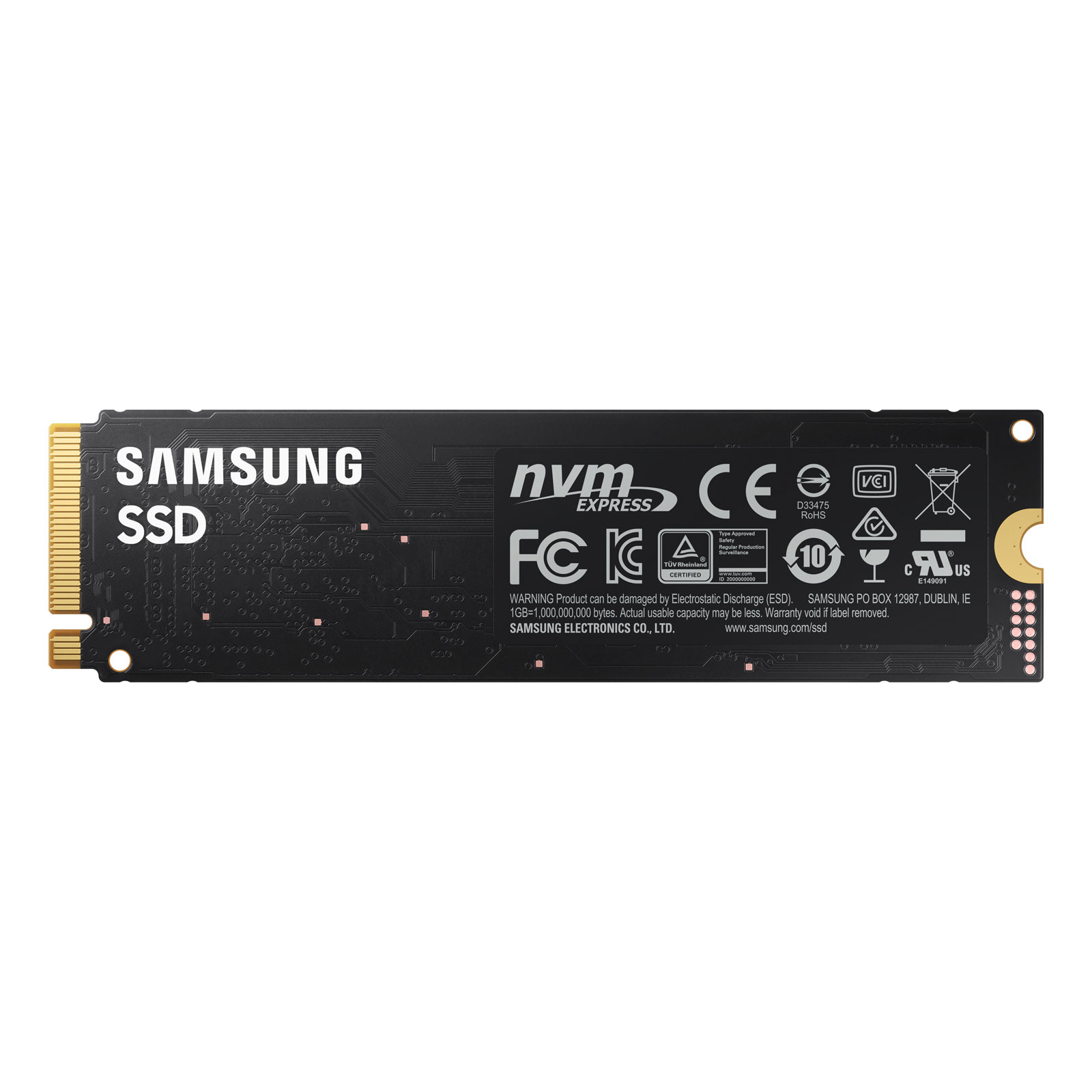 3500MBs最大書き込み速度【新品未開封品】SSD SAMSUNG 980 MZ-V8V1T0B/IT