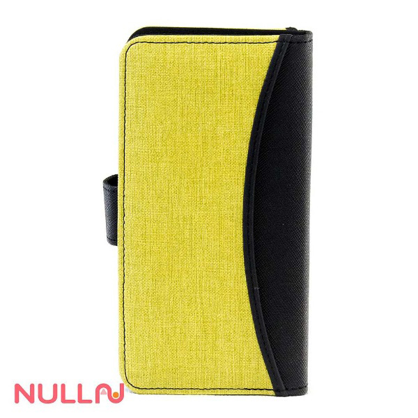 【在庫限り】 iPhone SE用　NULL FASHION WALLET CASE　グリーン　BLNL-001-GR　ポケット付