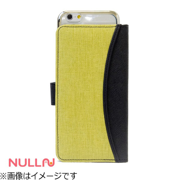 【在庫限り】 iPhone SE用　NULL FASHION WALLET CASE　グリーン　BLNL-001-GR　ポケット付